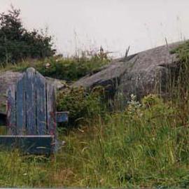 Ruth Zachary: 'Passage of Time', 2000 Color Photograph, Americana. Artist Description: You come upon an old, weathered, forgotten Adirondack chair!  But you remember it from evenings years back, settling into it on the porch, listening to music and watching the fire flies.   Gentle colors. Peaceful. Evocative of many emotions. Monhegan Island, Maine. ( Limited edition, signed and numbered.  11 x ...
