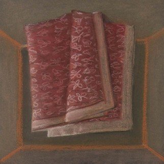 Sabina Ivascu: 'mein heft 3', 1988 Pastel, Family.  silence is full of words facing familiar old things ...