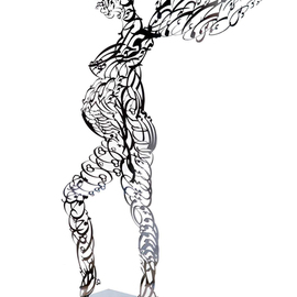 Safa Hosseini: 'Balance collection', 2013 Other Sculpture, Figurative. Artist Description:  Women, Pregnancy, Hanging, Suspension ...