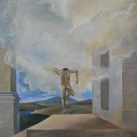 Satu Laurel: 'New Begining', 2006 Oil Painting, Figurative. Artist Description:   sold...