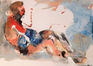 Alireza Shakeraneh: 'paradell', 2017 Ink Painting, Figurative. Painting Ink , Figurative , Original...