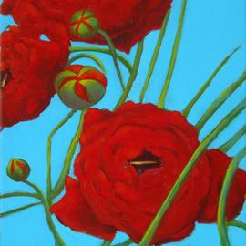 poppy red 2 By Shanee Uberman