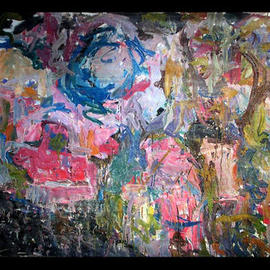Richard Lazzara: 'GEOLOGICAL MARKERS', 1972 Oil Painting, History. Artist Description: GEOLOGICAL MARKERS 1972 is from the 
