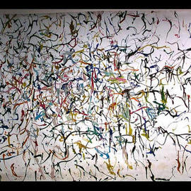 Richard Lazzara: 'JUNGLEY MEMORIES', 1972 Oil Painting, Visionary. Artist Description: JUNGLEY MEMORIES 1972 is from the 