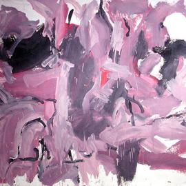 Richard Lazzara: 'guston color', 1972 Oil Painting, Abstract. Artist Description: guston color 1972 from the folio 