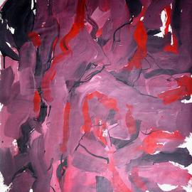 Richard Lazzara: 'guston mentor', 1972 Oil Painting, Abstract. Artist Description: guston mentor 1972  from the folio 