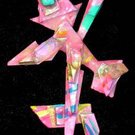 Richard Lazzara: 'multi directional pin ornament', 1989 Mixed Media Sculpture, Fashion. Artist Description: multi directional pin ornament from the folio LAZZARA ILLUMINATION DESIGN are available at 