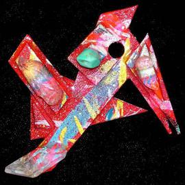 Richard Lazzara: 'what more pin ornament', 1989 Mixed Media Sculpture, Fashion. Artist Description: what more pin ornament from the folio LAZZARA ILLUMINATION DESIGN is available at 