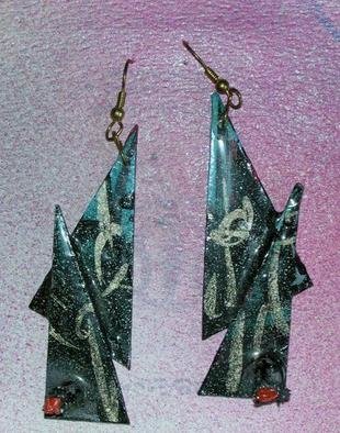 Richard Lazzara: 'with standing ear ornaments', 1989 Mixed Media Sculpture, Fashion. with standing ear ornaments from the folio LAZZARA ILLUMINATION DESIGN are available at 