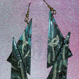 Richard Lazzara: 'with standing ear ornaments', 1989 Mixed Media Sculpture, Fashion. Artist Description: with standing ear ornaments from the folio LAZZARA ILLUMINATION DESIGN are available at 