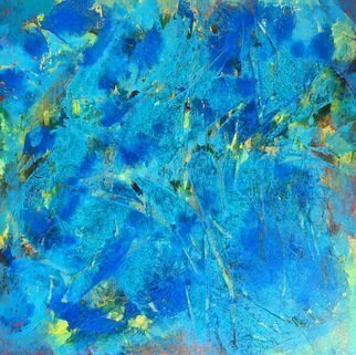 Azhar Shemdin: 'meditation on spring', 2017 Acrylic Painting, Abstract. At spring we regenerate our energies, feel alive again and look forward to connect our bodies and souls to nature and be immersed in the wonder and beauty of life. ...