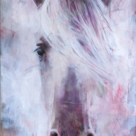Igor Shulman: 'portrait of old horse', 2020 Oil Painting, Animals. Artist Description: I was very pleased to make this picture. Firstly because I love horses. Secondly, I love old horses. And thirdly, this is my favorite form of expression. White on white. The whole picture rests on nothing, and at the same time it looks solid. Everything is woven from ...