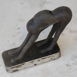 Stefan Van Der Ende: 'cranimal', 2014 Bronze Sculpture, Abstract. Artist Description:  Soon available in Bronze , limited edition  ...