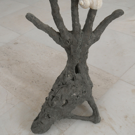 Stefan Van Der Ende: 'handshoenimal', 2002 Bronze Sculpture, Abstract Figurative. Artist Description:  unica bronze        ...