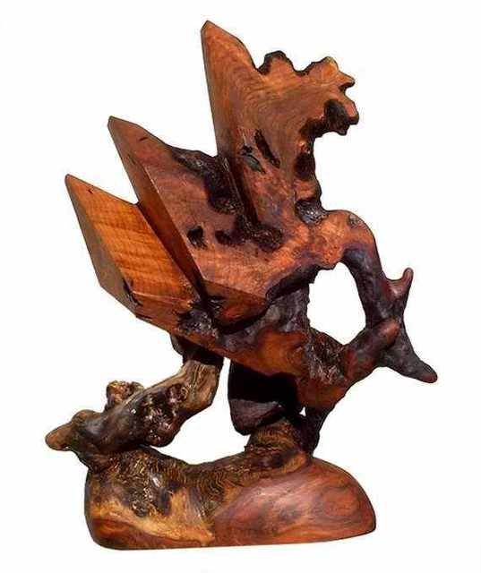 Daryl Stokes  'Split Personality', created in 2010, Original Sculpture Wood.