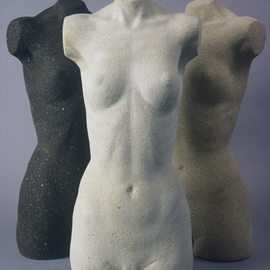 Jon-joseph Russo: 'female torso', 2020 Marble Sculpture, Nudes. Artist Description: Female Torso originally in MarbleCast Stone Reproductions - For Sale...