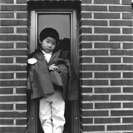 Hidesawa Sudo: 'A Boy', 2002 Black and White Photograph, Portrait. Artist Description: Archival Inkjet Print...