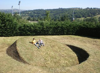 Tanya Preminger: 'Round Balance', 2008 Other Sculpture, Landscape.  Earth work- environmental art ...