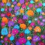 Colorful Blossom, Tanya  Hansen