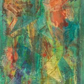 Tary Socha: 'Patina Effect No 2', 2006 Acrylic Painting, Abstract. Artist Description: Fragmented Recall Series. Recollections fade like the changing patina on aging copper. Miked acrylic mediums on gallery wrapped canvas....