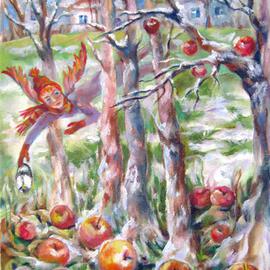 Angel of wild apples By Tatyana Berestov