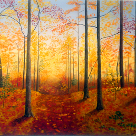 Autumn Forest By Tatyana Bondareva