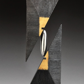 Ted Schaal: 'Prime', 2015 Mixed Media Sculpture, Abstract. Artist Description:  Prime combines all of my favorite elements from other sculptures into one...