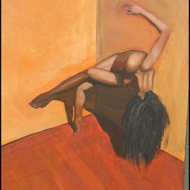 Terry Matarelli: 'faith', 2007 Oil Painting, Figurative. Artist Description:  a delicate balance ...