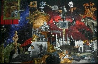 Andrew Mclaughlin: 'The Victorian Opium Eater and the Coming Century', 2011 Collage, Surrealism. 