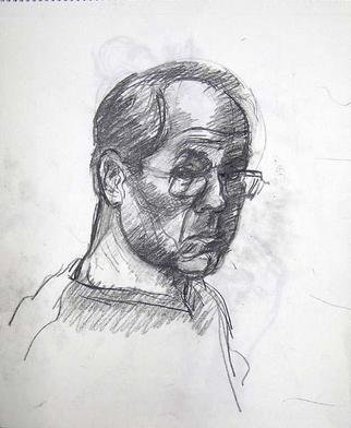 Timothy King: 'Self Portait Pastel', 2006 Pencil Drawing, Portrait. 