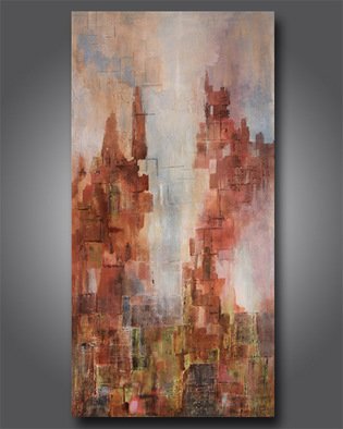 Paul Harrington: 'Vanishing City', 2010 Acrylic Painting, Abstract.   Vanishing City  Original acrylic artwork. ...
