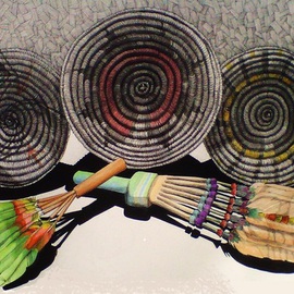 Three Indian Baskets Of Arizona, Troy Whitethorne