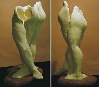 Terry Mollo: 'Danzante', 2004 Ceramic Sculpture, Dance. Dancing....