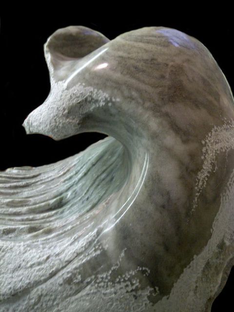 Artist Terry Mollo. 'Next Wave' Artwork Image, Created in 2013, Original Ceramics Other. #art #artist