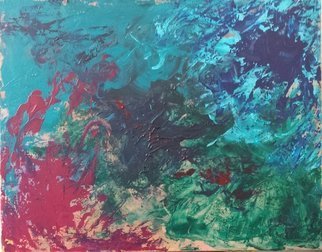 Susan Cantor-uccelleti: 'Secrets of the sea', 2015 Acrylic Painting, Abstract. Original art, no copies, signed and dated on the back. Secrets Under the sea, somethings we will never discover, use your imagination. ...