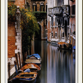 Canal Reflections, Venice, Italy By Michael Seewald