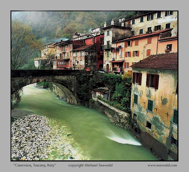 Artist Michael Seewald. 'Canevara, Tuscany Mountains, Italy' Artwork Image, Created in 1999, Original Photography Color. #art #artist