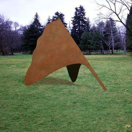 Venelin Ivanov: 'Ginko', 2002 Steel Sculpture, Landscape. Artist Description: painted steel...