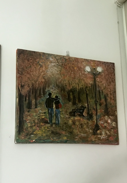 Artist Vinay Baindur. 'Autumn' Artwork Image, Created in 2017, Original Painting Oil. #art #artist