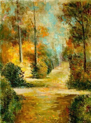 Vladimir Volosov: 'autumn colors', 2020 Oil Painting, Landscape. I offer free shipping across the planet as my gift to you   the buyer        There is no doubt that visual art is a powerful medium. It has the ability to inspire and to move us deeply.The author s goal to engage the viewer in the creative process. He invites ...