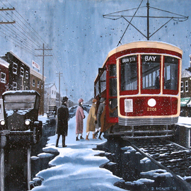 Boarding On St Clair, Dave Rheaume