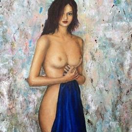 Victoria Vlady: 'loft', 2016 Oil Painting, nudes. 