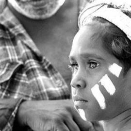 Wayne Quilliam: 'Laura Festival Traditional Painting', 2004 Black and White Photograph, Culture. 