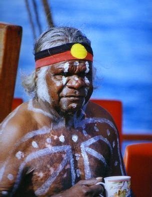 Wayne Quilliam: 'Modern v Traditional', 2001 Color Photograph, Inspirational. An image captured when a traditional aboriginal elder attended the national reconcilliation event in Sydney( Pulished in International newspapers)...