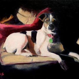 Wayne Wilcox: 'Dave', 2005 Oil Painting, Portrait. 