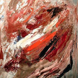 Wayne Wilcox: 'Turmoil', 2007 Oil Painting, Abstract. 