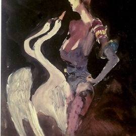 Myth Leda and Swan 8 By Harry Weisburd