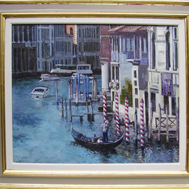 Grand Canal, Venice By David Welsh
