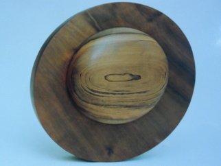 Wilson Sasso: 'saturn', 2005 Woodworking Art, Abstract. Made from imbuia wood, turned. ...