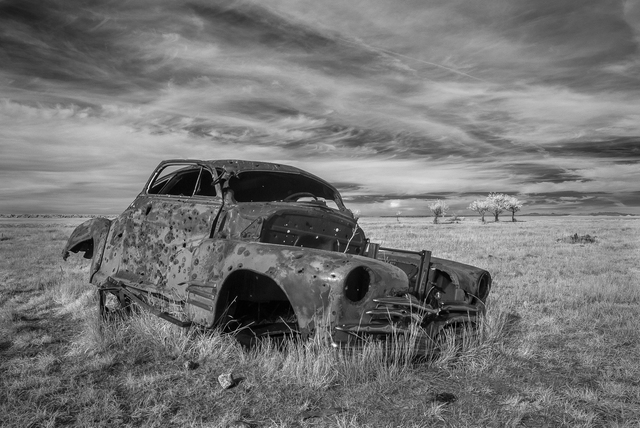 Artist George Wilson. 'Out To Pasture' Artwork Image, Created in 2016, Original Photography Black and White. #art #artist